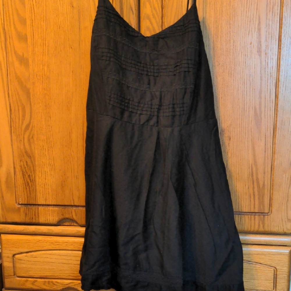 Old Navy Black Strapless Dress